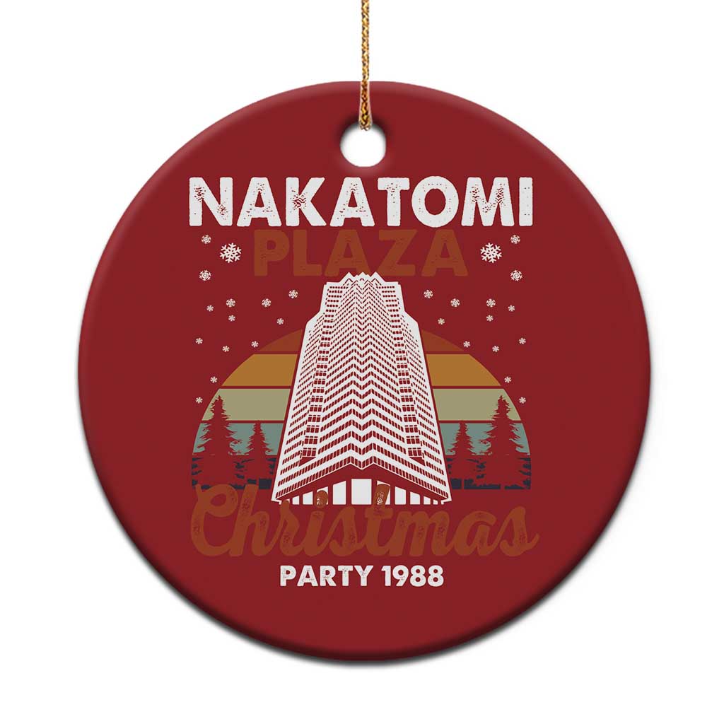 Nakatomi Plaza Party 1988 Christmas Ornament Xmas Gift TS10 Print Your Wear