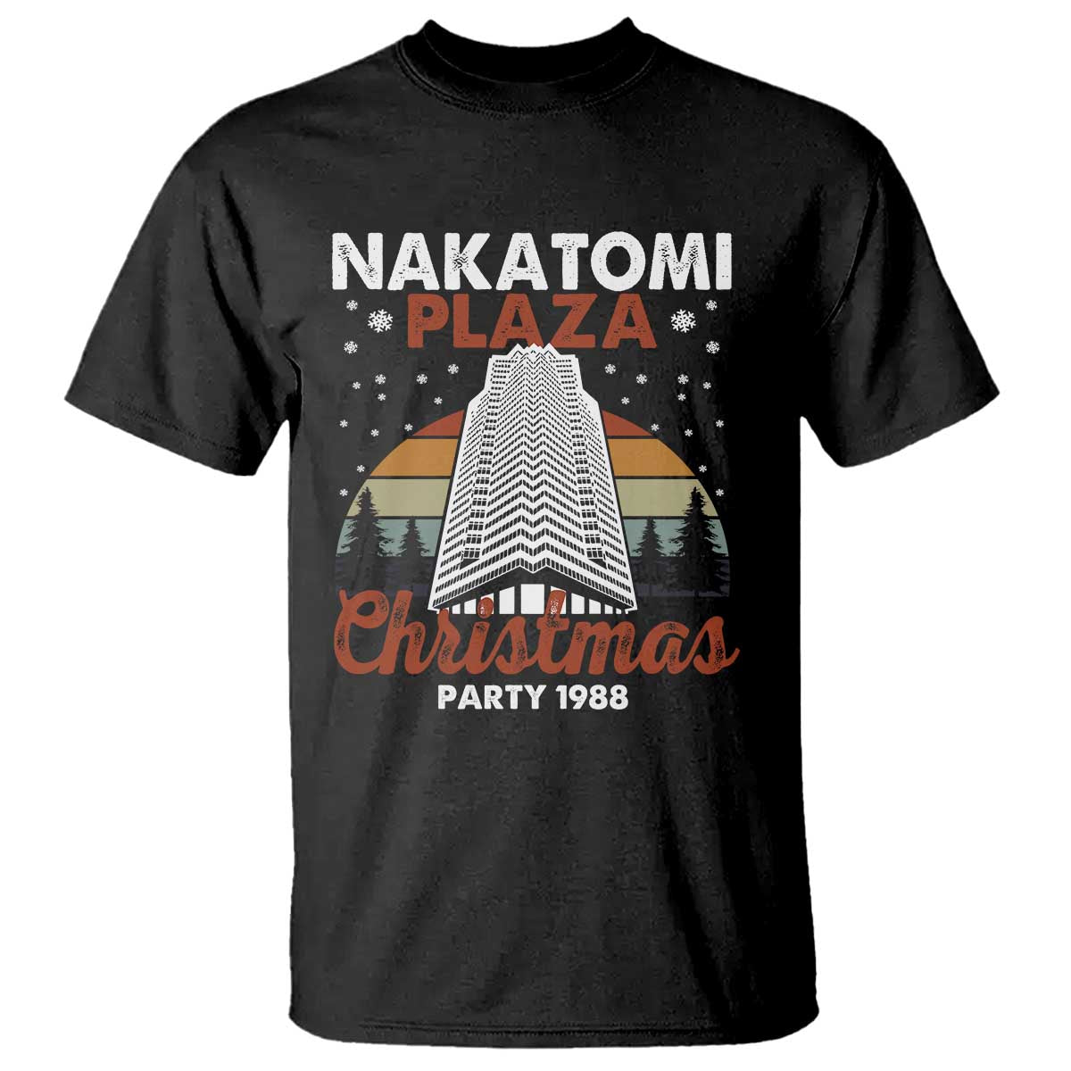 Nakatomi Plaza Christmas Party 1988 T Shirt Xmas Gift TS10 Black Print Your Wear