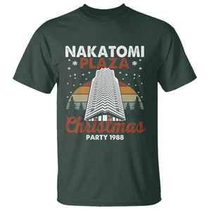 Nakatomi Plaza Christmas Party 1988 T Shirt Xmas Gift TS10 Dark Forest Green Print Your Wear