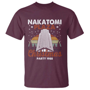 Nakatomi Plaza Christmas Party 1988 T Shirt Xmas Gift TS10 Maroon Print Your Wear