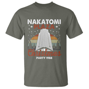 Nakatomi Plaza Christmas Party 1988 T Shirt Xmas Gift TS10 Military Green Print Your Wear