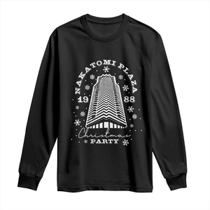 Nakatomi Plaza Christmas Party 1988 Long Sleeve Shirt Funny 80's Xmas Movie TS10 Black Print Your Wear