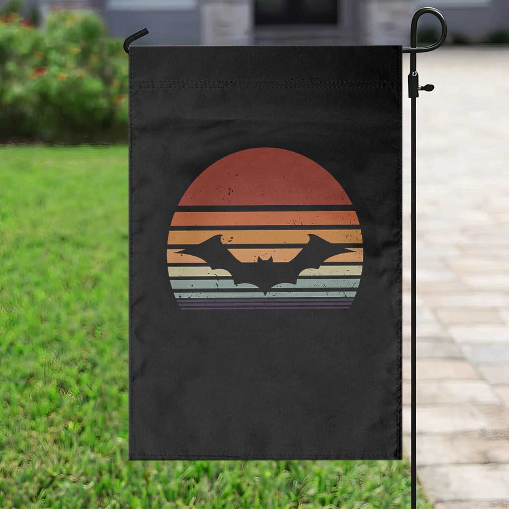 Vintage Retro Fall Halloween Bat Garden Flag TS10 Print Your Wear