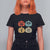 Retro Vintage Halloween Pumpkin Funny Gift T Shirt For Women TS10 Black Print Your Wear