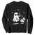 Halloween Ghost Dog Sweatshirt Retro Spooky Season Boo Sheet TS10 Black Print Your Wear