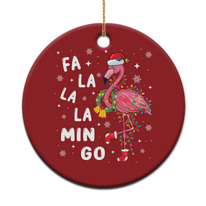 Flamingo Christmas Ornament Hawaii Christmas Xmas Lights Tree TS10 Print Your Wear