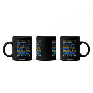 Funny Ugly Hanukkah Coffee Mug Imagine Your Cellphone Chanukah Jewish TS10 Print Your Wear