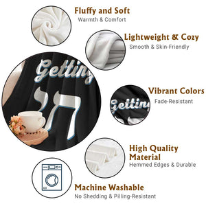 Funny Jewish Throw Blanket Getting Chai High Hanukkah Humor TS10 Print Your Wear