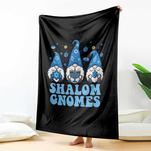 Happy Hanukkah Throw Blanket Retro Groovy Eight Nights Lights TS10 Print Your Wear