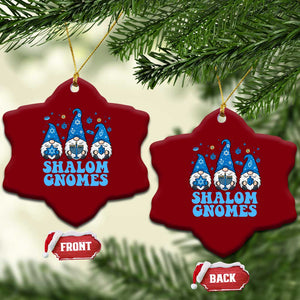 Happy Hanukkah Ceramic Ornament Retro Groovy Eight Nights Lights TS10 Print Your Wear