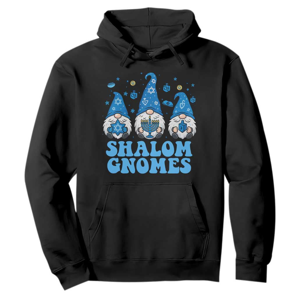 Happy Hanukkah Hoodie Retro Groovy Eight Nights Lights TS10 Black Print Your Wear