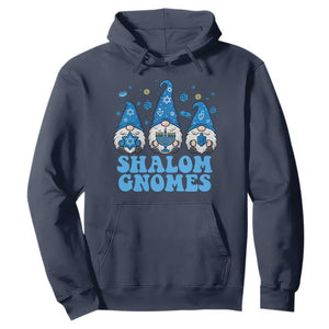 Happy Hanukkah Hoodie Retro Groovy Eight Nights Lights TS10 Navy Print Your Wear
