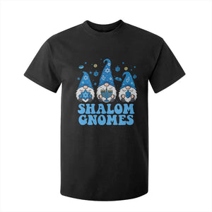 Happy Hanukkah T Shirt For Kid Retro Groovy Eight Nights Lights TS10 Black Print Your Wear