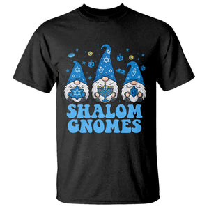 Happy Hanukkah T Shirt Retro Groovy Eight Nights Lights TS10 Black Print Your Wear