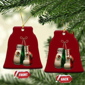 Mexican Boxing Gloves Ceramic Ornament Retro Vintage Mexico Flag Boxer TS10 Print Your Wear