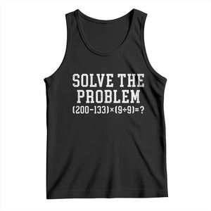 Funny Six Seven Tank Top Math Teacher Joke 67 Meme Gen Alpha Slang TS10 Black Print Your Wear