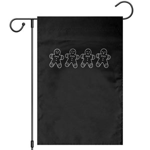 Christmas Gingerbread Cookies Garden Flag Festive Holiday Outfit TS10 Black Print Your Wear
