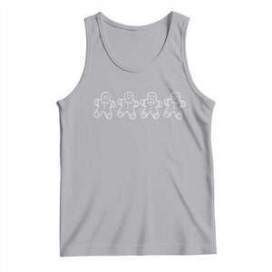 Christmas Gingerbread Cookies Tank Top Festive Holiday Outfit TS10 Athletic Heather Print Your Wear