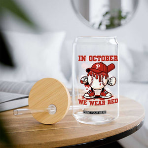 Red October Philly Glass Can Philadelphia Baseball Drip Boy TS10 Print Your Wear