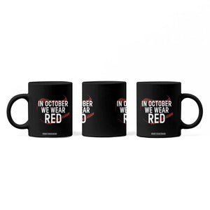 In October We Wear Red Coffee Mug Philadelphia Baseball Philly TS10 Print Your Wear