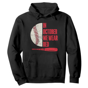 Red October Philly Hoodie Retro Philadelphia Baseball Fan TS10 Black Print Your Wear