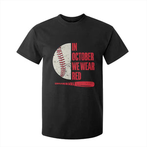 Red October Philly T Shirt For Kid Retro Philadelphia Baseball Fan TS10 Black Print Your Wear