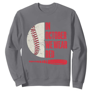 Red October Philly Sweatshirt Retro Philadelphia Baseball Fan TS10 Charcoal Print Your Wear