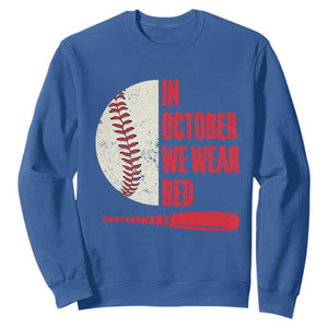 Red October Philly Sweatshirt Retro Philadelphia Baseball Fan TS10 Royal Blue Print Your Wear