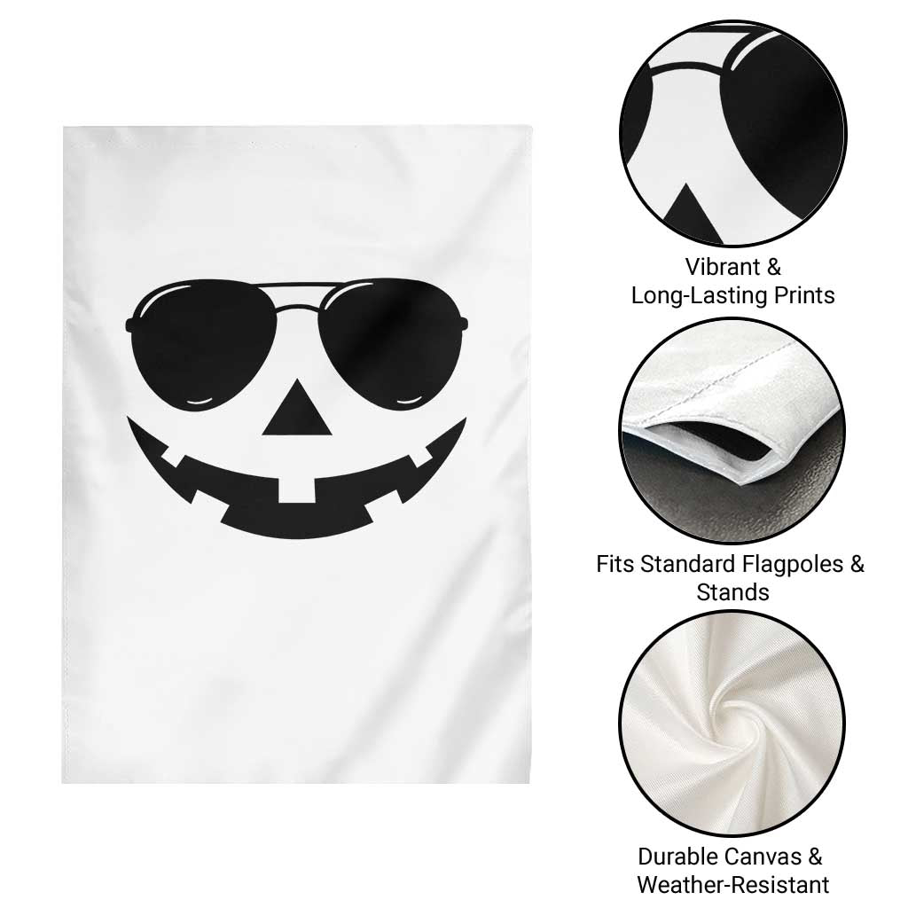 Pumpkin Face Garden Flag Vintage Jack o Lantern Jackolantern Spooky Season Halloween TS10 Print Your Wear