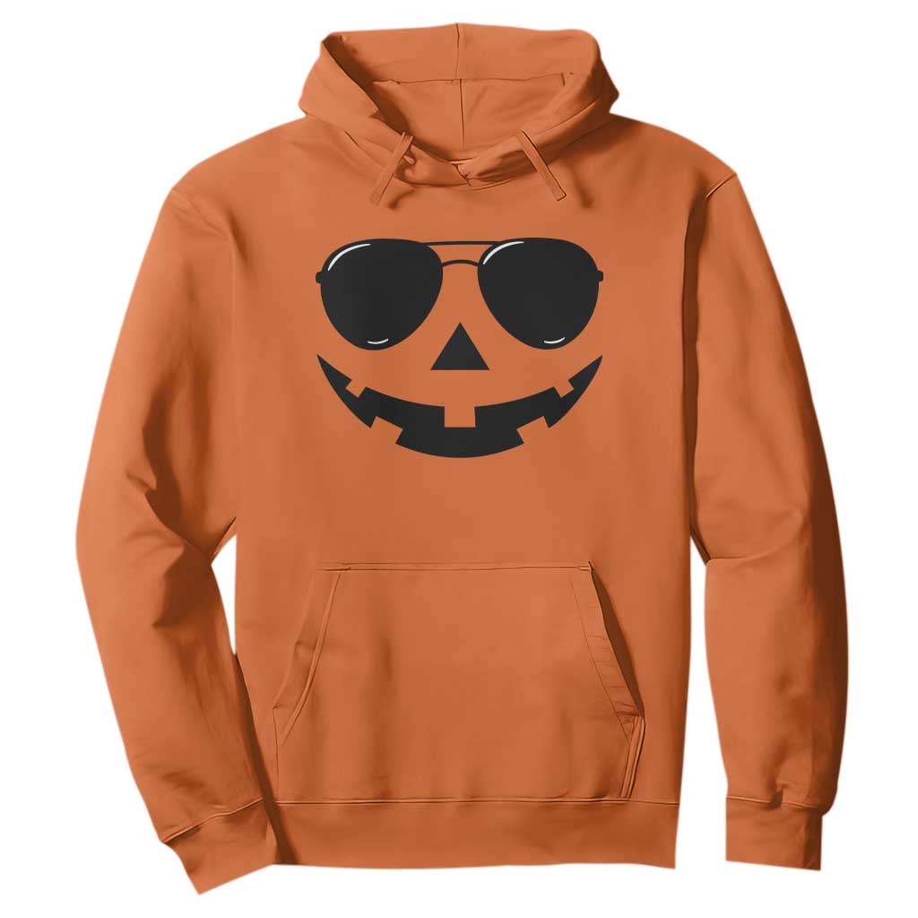 Pumpkin Face Hoodie Vintage Jack o Lantern Jackolantern Spooky Season Halloween TS10 Orange Print Your Wear