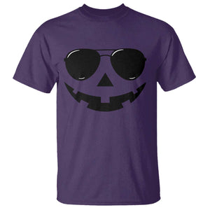 Pumpkin Face T Shirt Vintage Jack o Lantern Jackolantern Spooky Season Halloween TS10 Purple Print Your Wear