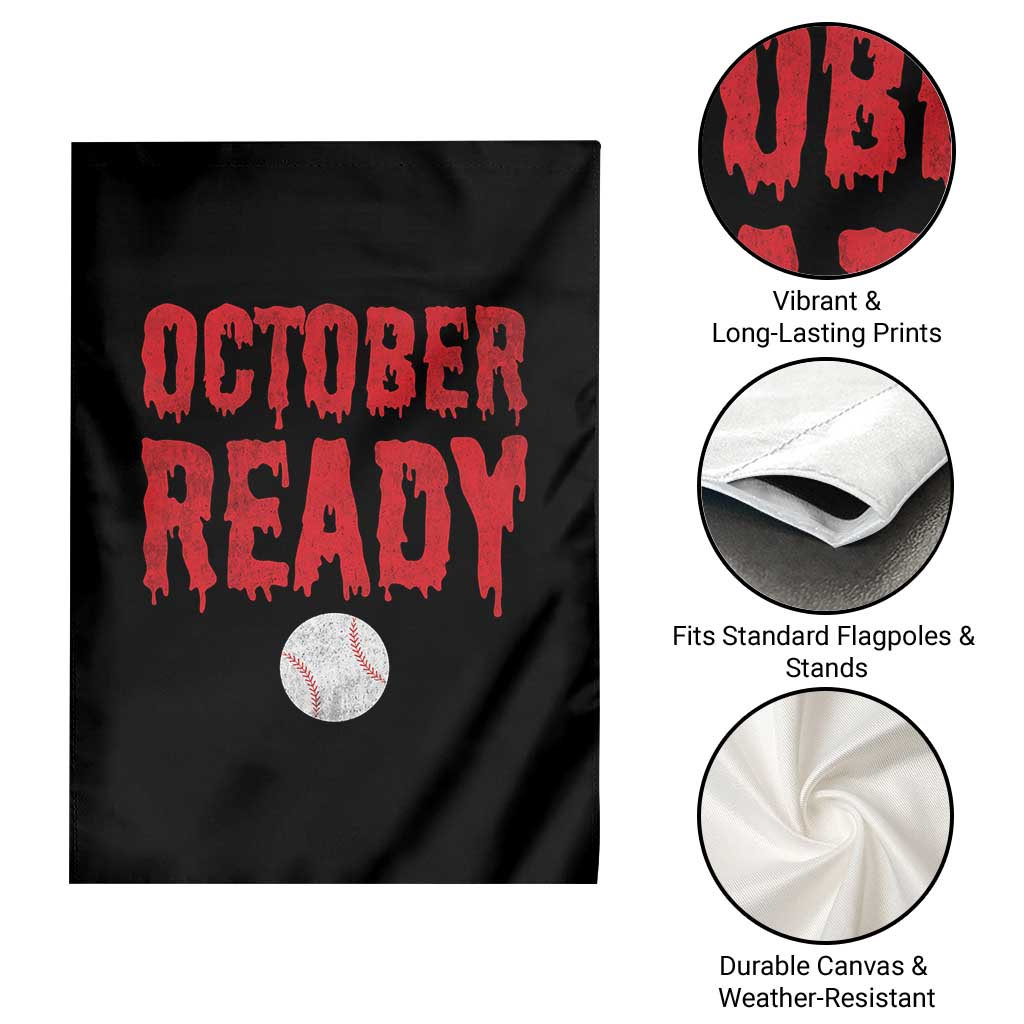 October Ready Garden Flag Philadelphia Playoff Baseball Gift Halloween Costume TS10 Print Your Wear
