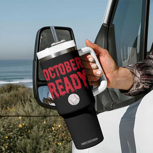 October Ready Tumbler With Handle Philadelphia Playoff Baseball Gift Halloween Costume TS10 Print Your Wear