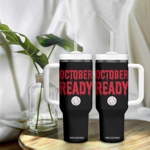 October Ready Tumbler With Handle Philadelphia Playoff Baseball Gift Halloween Costume TS10 Print Your Wear