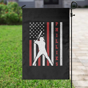 Philly Baseball Garden Flag Cool Distressed Philadelphia Red October US Flag TS10 Print Your Wear