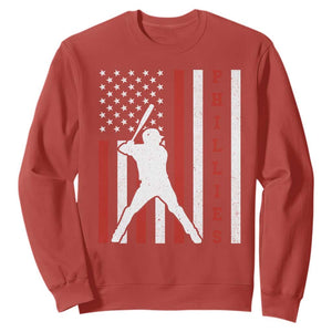 Philly Baseball Sweatshirt Cool Distressed Philadelphia Red October US Flag TS10 Red Print Your Wear