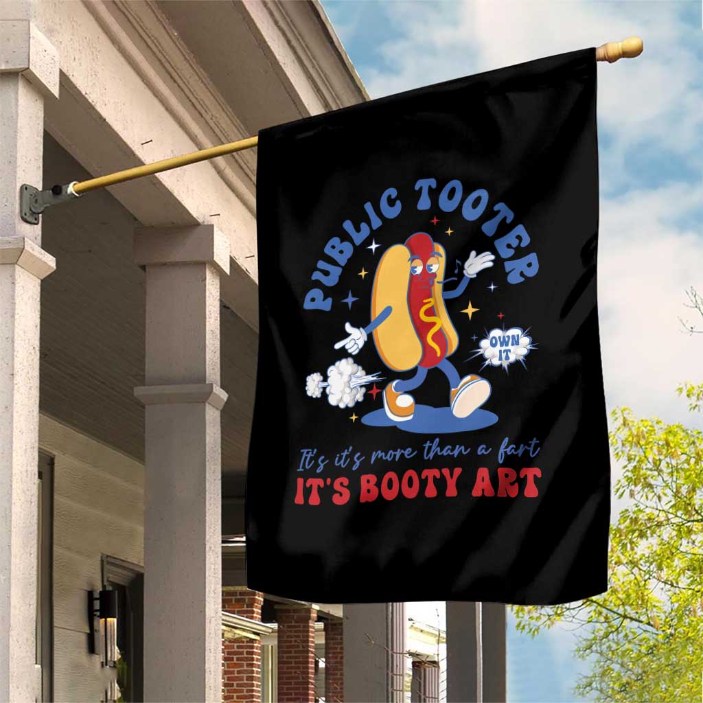 Funny Embarrassing Garden Flag Public Tooter It's More Than A Fart Inappropriate TS10 Print Your Wear