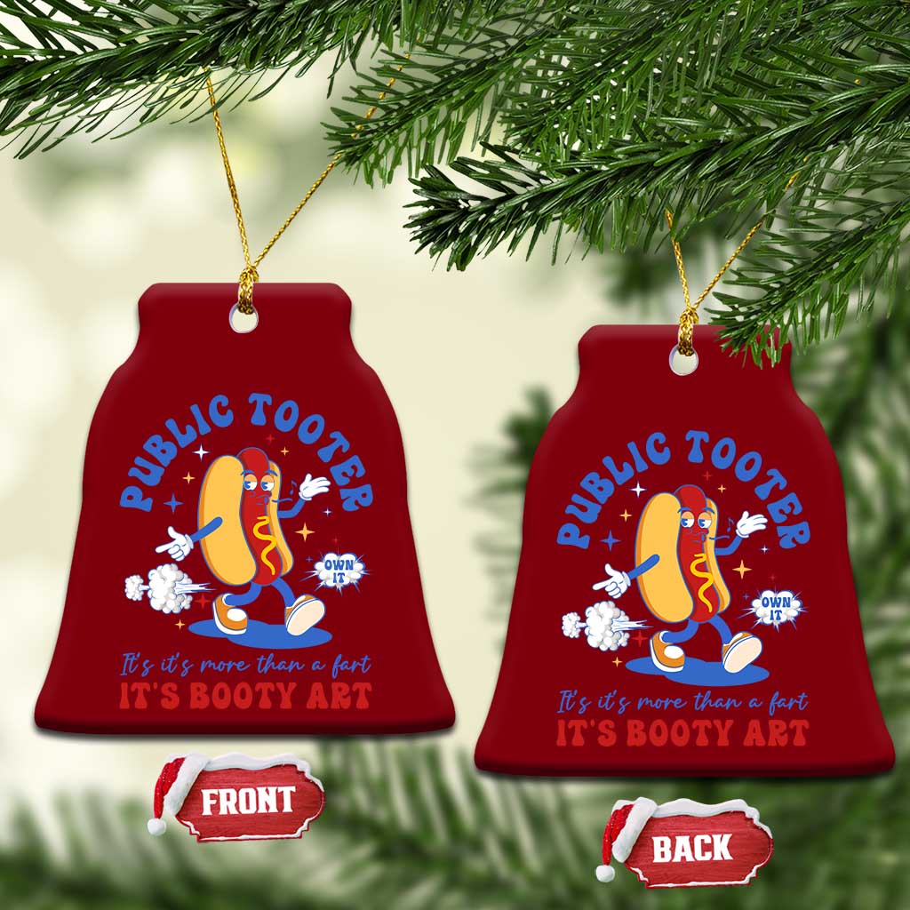 Funny Embarrassing Ceramic Ornament Public Tooter It's More Than A Fart Inappropriate TS10 Print Your Wear