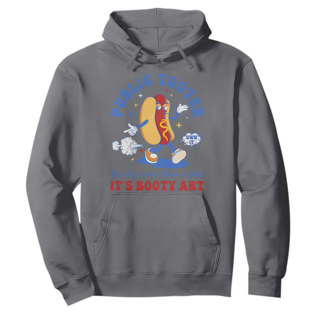 Funny Embarrassing Hoodie Public Tooter It's More Than A Fart Inappropriate TS10 Charcoal Print Your Wear
