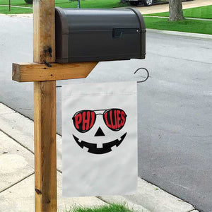 Halloween Philly Garden Flag Philadelphia Baseball Red October Jackolantern Pumpkin Face TS10 Print Your Wear