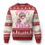 Retro Santa Ugly Christmas Sweater Pink Xmas Vibes Groovy Santa Claus Womens Kids Girls Gifts TS10 Red Print Your Wear