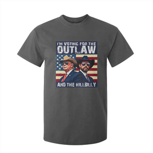 Trump Vance '24 T Shirt For Kid Vintage 2024 Flag Outlaw Hillbilly TS10 Dark Heather Print Your Wear