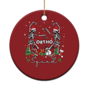 FunnyXmas Nurse Christmas Ornament Ortho Squad Dancing Skeleton Orthopedics PICU Icu Nurse Rn Crew TS10 Print Your Wear