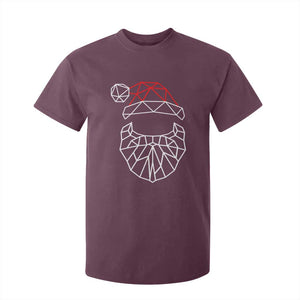 Santa Claus Christmas T Shirt For Kid Xmas Gift TS10 Maroon Print Your Wear