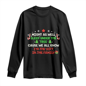 Funny Christmas Family Long Sleeve Shirt Kids Teens Christmas Pajamas Boys Girls Xmas Gift TS10 Black Print Your Wear