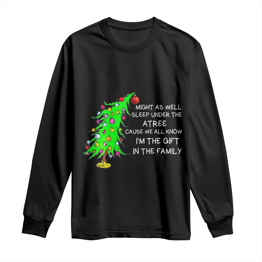 Funny Christmas Family Long Sleeve Shirt Kids Teens Christmas Pajamas Girls Boys Xmas Gift TS10 Black Print Your Wear