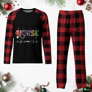 Nurse Plaid Pajama Set Nursing RN LPN NP Nicu Xmas Gift TS10 Buffalo Plaid Print Your Wear