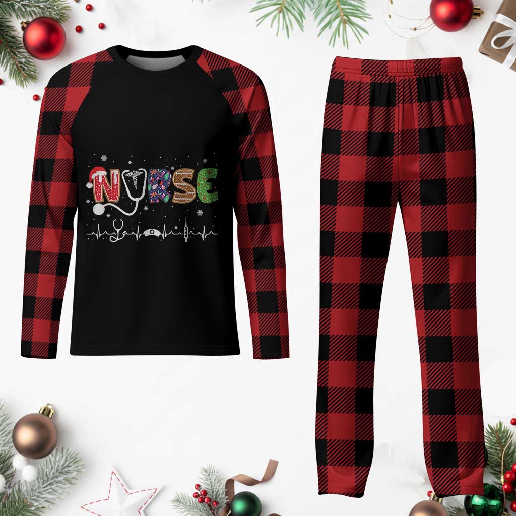 Nurse Plaid Pajama Set Nursing RN LPN NP Nicu Xmas Gift TS10 Buffalo Plaid Print Your Wear