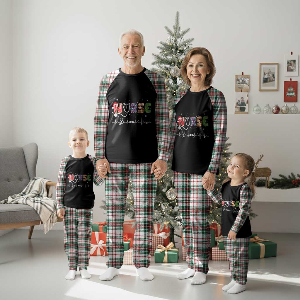 Nurse Plaid Pajama Set Nursing RN LPN NP Nicu Xmas Gift TS10 Christmas Plaid Print Your Wear