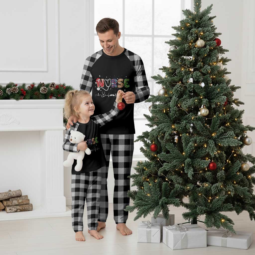 Nurse Plaid Pajama Set Nursing RN LPN NP Nicu Xmas Gift TS10 White Plaid Print Your Wear